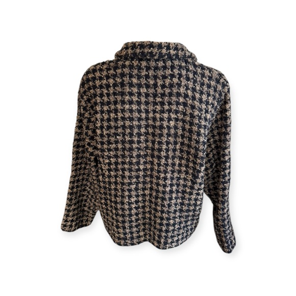 Weave of the Irish blazer chic jacket business office large wool  blend cardigan - Picture 4 of 10